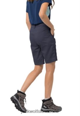 Jack Wolfskin Suomi 286HZ45661 | Aktivoi Track -shortsit Naisten grafiitti Jack Wolfskin alkuperäinen grafiitti