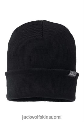 Jack Wolfskin Suomi 286HZ4682 | Musta muoti kylkiluu hattu Jack Wolfskin musta