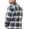 Jack Wolfskin Suomi 286HZ46879 | Origins Jack Wolfskin Thunder Blue Checks Felsenweg Ins -paita M Thunder Blue -tarkistukset