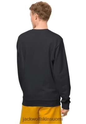 Jack Wolfskin Suomi 286HZ46925 | Brands Essential Crewneck M Jack Wolfskin Black musta