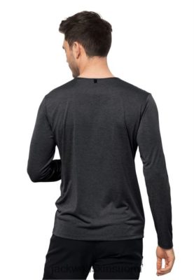 Jack Wolfskin Suomi 286HZ46981 | Packa & Go L/S M Black Jack Wolfskin alkuperäinen musta
