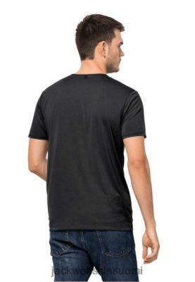 Jack Wolfskin Suomi 286HZ46999 | Alkuperä Jack Wolfskin Black Pack & Go Travel T M musta