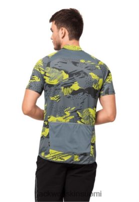 Jack Wolfskin Suomi 286HZ47071 | Paras Jack Wolfskin Storm Grey kaikkialla Tourer Halfzip Print T M myrskyharmaa kaikkialla