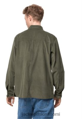 Jack Wolfskin Suomi 286HZ47087 | pölyinen oliivi jack susi -nahka alkuperän luontopaita m pölyinen oliivi