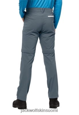 Jack Wolfskin Suomi 286HZ47197 | Overland Zip Away M Storm Grey Jack Wolfskin -alkuperä myrskyharmaa