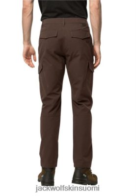 Jack Wolfskin Suomi 286HZ47239 | Kokoelma Jack Wolfskin Dark Oak Cold Canyon -housut M tumma tammi