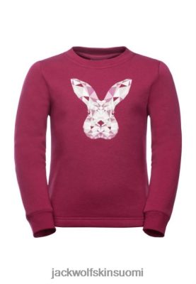 Jack Wolfskin Suomi 286HZ47677 | Animal Pullover K Dark Ruby Jack Wolfskin uusi tumma rubiini