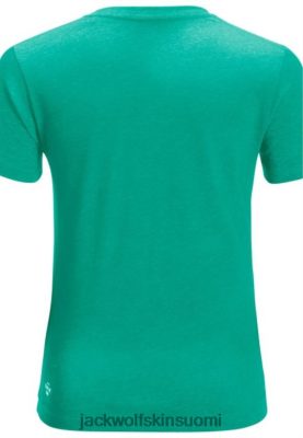 Jack Wolfskin Suomi 286HZ47705 | Jack Wolfskin Deep Mint Brand Ocean Soul T K syvä minttu