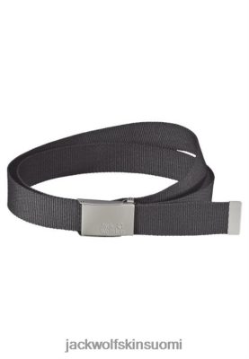 Jack Wolfskin Suomi 286HZ4772 | Jack Wolfskin -kokoelmat Dark Steel -hihnavyö leveä tumma teräs