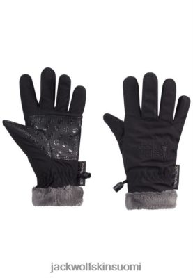 Jack Wolfskin Suomi 286HZ47846 | Softshell Highloft Glove Kids Black Origin Jack Wolfskin musta