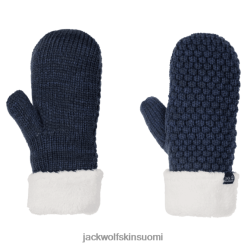 Jack Wolfskin Suomi 286HZ48031 | Kokoelma Jack Wolfskin Midnight Blue Women's Highloft Knit Mitten keskiyön sininen