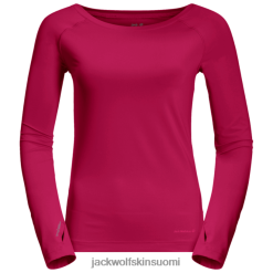 Jack Wolfskin Suomi 286HZ48167 | Karpalo Jack Wolfskin Brand Women's Tasman pitkähihainen karpalo
