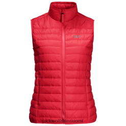 Jack Wolfskin Suomi 286HZ48237 | Jack Wolfskin Women's JWP -liivi tulppaani punainen paras tulppaani punainen