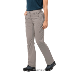 Jack Wolfskin Suomi 286HZ48344 | Tuotemerkit Jack Wolfskin Naisten aktivoi kevyt housut Moon Rock kuunkivi