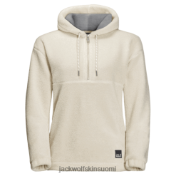 Jack Wolfskin Suomi 286HZ48402 | Jack Wolfskin -valkoinen hiekka Naisten luontoelämä Halfzip paras valkoinen hiekka