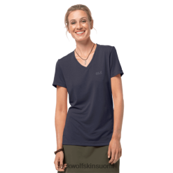 Jack Wolfskin Suomi 286HZ48409 | Grafiittibrändi Jack Wolfskin Women's Crosstrail T grafiitti