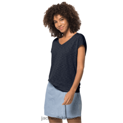 Jack Wolfskin Suomi 286HZ48416 | Kokoelma Jack Wolfskin Women's Travel T Midnight Blue keskiyön sininen
