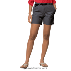 Jack Wolfskin Suomi 286HZ48728 | Tuotemerkki Jack Wolfskin Naisten kesä elämäntapa -shortsit Asfaltti asfaltti
