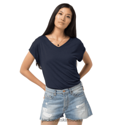 Jack Wolfskin Suomi 286HZ48808 | Naisten korallirannikko T kuuma keskiyön sininen Jack Wolfskin keskiyön sininen