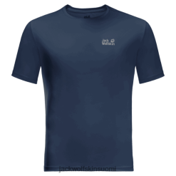 Jack Wolfskin Suomi 286HZ49077 | Jack Wolfskin Men's Tech T Dark Indigo -kokoelmat tumma indigo