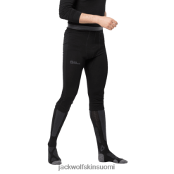 Jack Wolfskin Suomi 286HZ49100 | Jack Wolfskin alkuperä Musta miesten Alpspitze -villahousut musta
