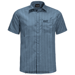 Jack Wolfskin Suomi 286HZ49169 | Jack Wolfskin Night Blue Checks Brands Men's El Dorado -paita Night sininen tarkistus