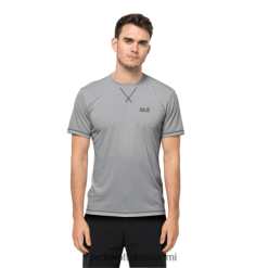 Jack Wolfskin Suomi 286HZ49229 | muoti miesten crosstrail t Jack Wolfskin -hopeaharmaa hopeaharmaa