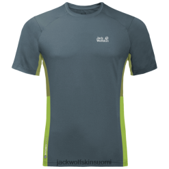 Jack Wolfskin Suomi 286HZ49244 | Jack Wolfskin alkuperä Storm Grey Men's Narrow t t myrskyharmaa