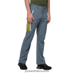 Jack Wolfskin Suomi 286HZ49380 | Miesten ylämaan housut Jack Wolfskin Hot Storm Grey myrskyharmaa