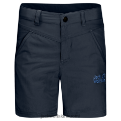 Jack Wolfskin Suomi 286HZ49709 | Alkuperäinen lasten aurinko shortsit Jack Wolfskin Night Blue Night sininen