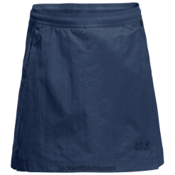 Jack Wolfskin Suomi 286HZ49752 | Tumma Indigo Jack Wolfskin Girls 'Sun skort -merkit tumma indigo