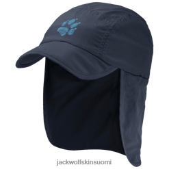 Jack Wolfskin Suomi 286HZ49775 | Yö sininen Jack Wolfskin Alkuperäinen Kid's Supplex Canyon Cap Night sininen