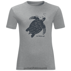 Jack Wolfskin Suomi 286HZ49833 | Uusi seos Jack Wolfskin Kid's Ocean Turtle T metalliseos