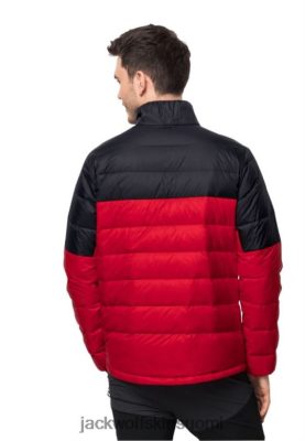 Jack Wolfskin Takki 286HZ41080 | DNA Tundra Down -takki M Kokoelmat Adrenaliini punainen Jack Wolfskin adrenaliinipunainen