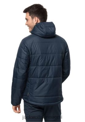 Jack Wolfskin Takki 286HZ41256 | Yö sininen Jack Wolfskin Bergland Ins Hoody M -kokoelmat Night sininen