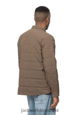 Jack Wolfskin Takki 286HZ41268 | Pergamon pehmustettu paita m Jack Wolfskin -kastanja kastanja