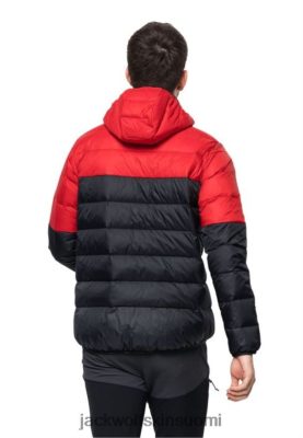 Jack Wolfskin Takki 286HZ41286 | Uusi DNA Tundra Down Hoody M Adrenaliini Punainen Jack Wolfskin adrenaliinipunainen