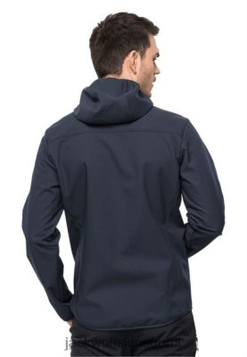 Jack Wolfskin Takki 286HZ41330 | Night Blue Vasta Bornberg Hoody M Jack Wolfskin Night sininen