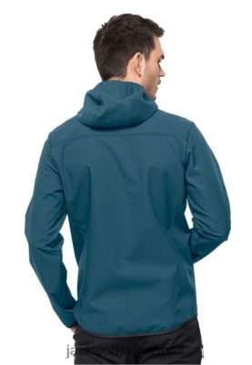 Jack Wolfskin Takki 286HZ41336 | Tuotemerkki Jack Wolfskin Bornberg Hoody M Blue Coral sininen koralli
