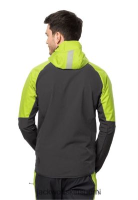 Jack Wolfskin Takki 286HZ41354 | Kalkkikokoelma Alpspitze Hoody M Jack Wolfskin lime