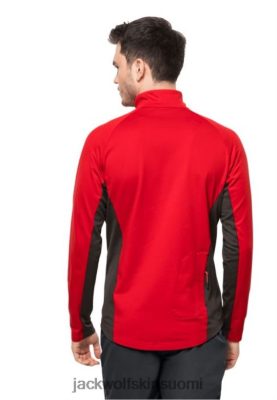 Jack Wolfskin Takki 286HZ41396 | Jack Wolfskin New Adrenaline Red Morobbia fz M adrenaliinipunainen