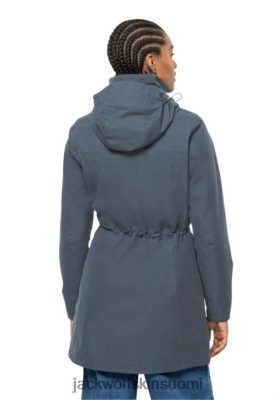 Jack Wolfskin Takki 286HZ414 | Alkuperä Ottawa Coat Slate Blue Jack Wolfskin liuskekivinen