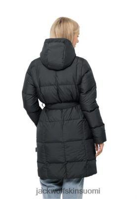Jack Wolfskin Takki 286HZ4151 | Musta Jack Wolfskin Hot Frozen Lake Coat W musta