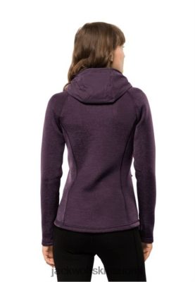 Jack Wolfskin Takki 286HZ4167 | Tasman Down Hybrid W -kokoelmat Jack Wolfskin Grapevine viinirypäle