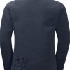 Jack Wolfskin Takki 286HZ41689 | Yö siniset tuotemerkit Jack Wolfskin Moonrise Paw -takki k Night sininen