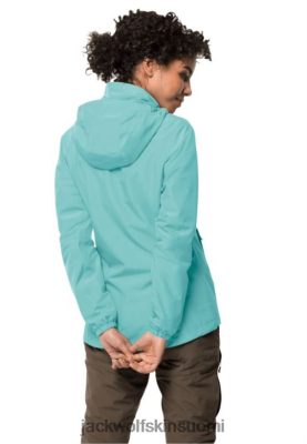 Jack Wolfskin Takki 286HZ41899 | Jack Wolfskin Alkuperäinen Stormy Point -takki w piparminttu piparminttu