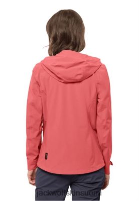Jack Wolfskin Takki 286HZ41902 | Jack Wolfskin korkein huippu 2,5 litran W Uusi autiomaa ruusu autiomaassa