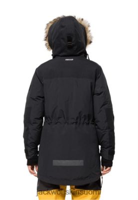 Jack Wolfskin Takki 286HZ41971 | Jack Wolfskin -kokoelmat 1995 -sarja Parka W Black musta