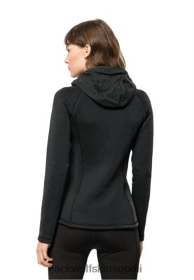 Jack Wolfskin Takki 286HZ41984 | Origins Jack Wolfskin Tasman Down Hybrid W musta musta