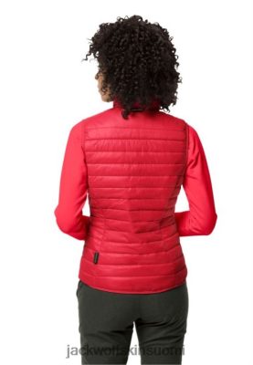 Jack Wolfskin Takki 286HZ42067 | Jack Wolfskin New JWP -liivi w Tulpp Red tulppaani punainen